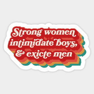 Strong Women Sticker
